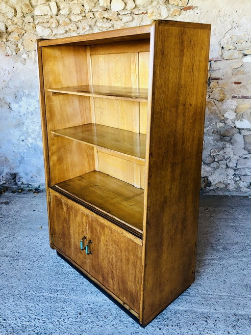 Vintage Wall Unit With / Bookcase Circa 1950’S