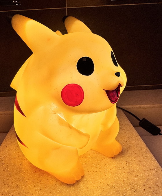 Image 1 of Pikachu tafellamp / decoratieve lamp – Originele Pokémon – Collectorsitem