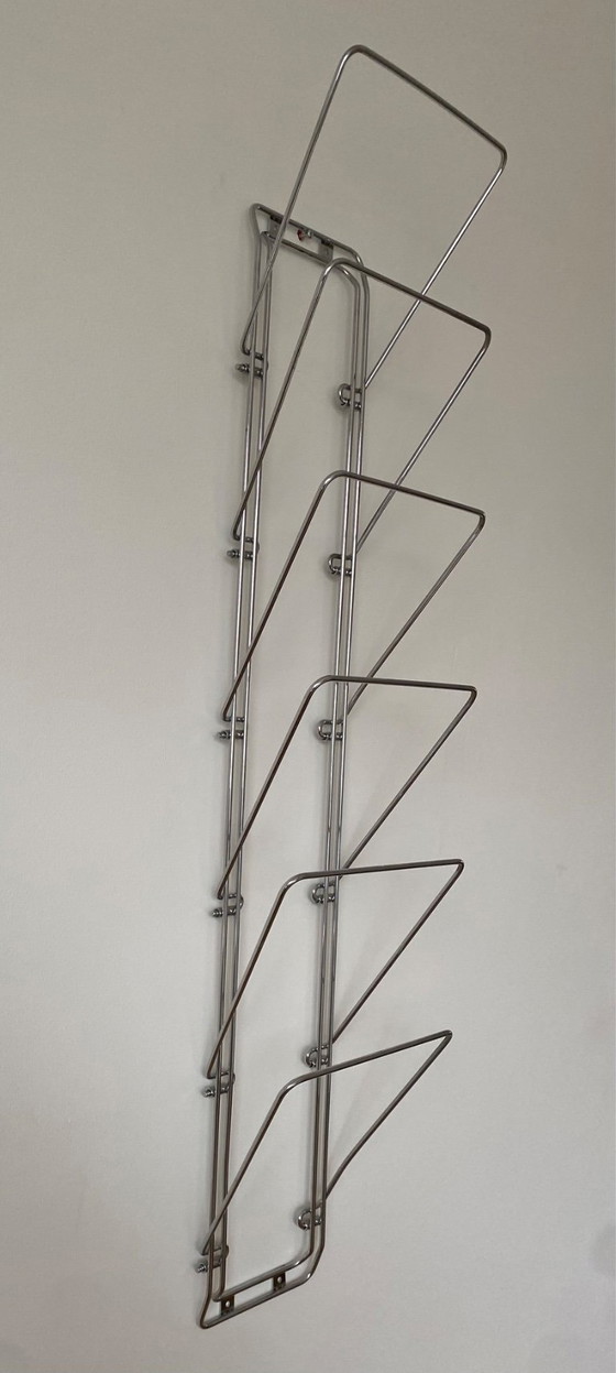 Image 1 of Portariviste vintage in cromo