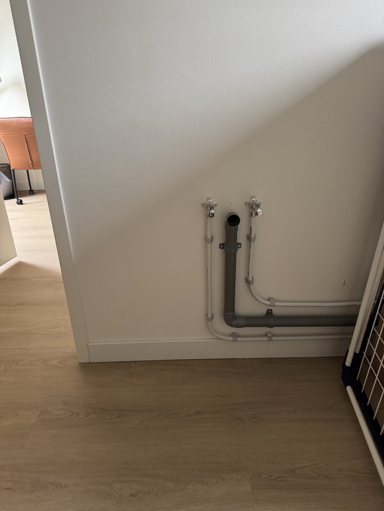 Image 1 of Prachtige wit lederen bank