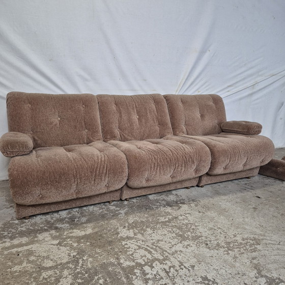 Image 1 of Vintage 70s 6-piece modular seating, sofas, element sofa