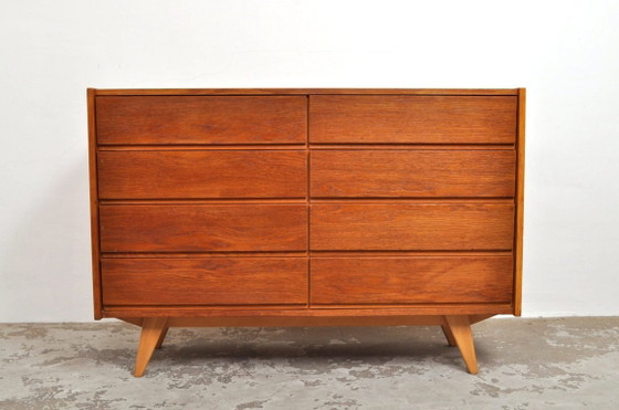 Cassettiera vintage Jiroutek U-453, anni '60 – Interier Praha, Cassettiere, Plastic, Wood (photo 3 of 11)