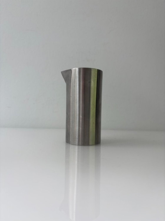 Image 1 of Brocca in acciaio inox ZACK Design | Acciaio inox spazzolato | Minimalista