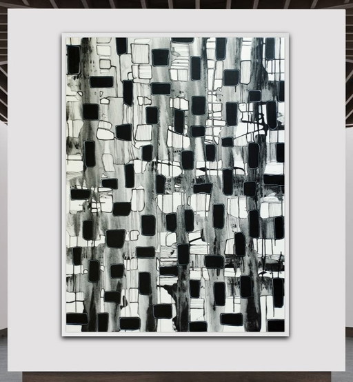 Natia Antadze Abstract Composition XXL