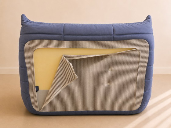 Image 1 of Togo 2-zitsbank - Ligne Roset - Antracietgrijs