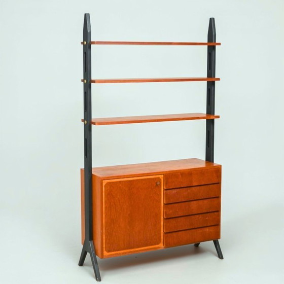 Image 1 of Vintage Scandinavian Roxen Möbel IKEA teak bookcase, Sweden, 1960