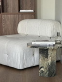table d'appoint vintage en marbre
