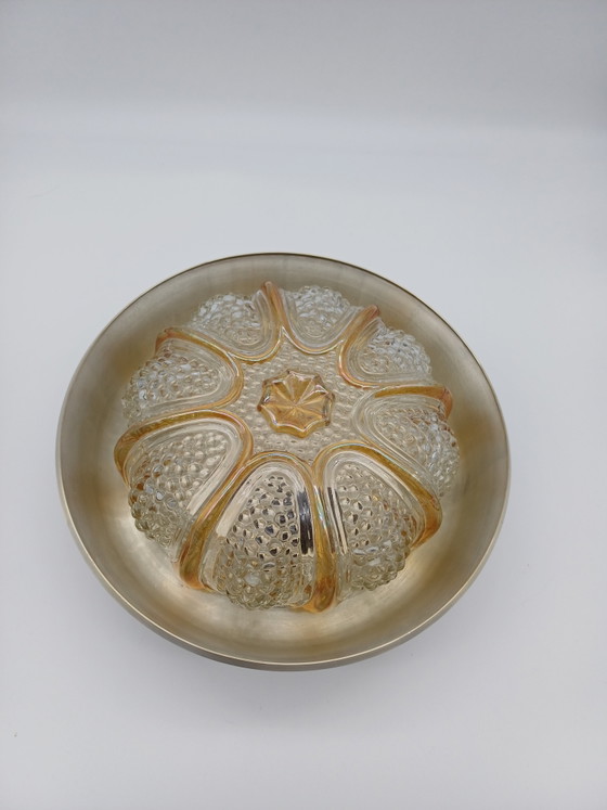 Plafoniera Vintage – Steen & Steensen, Plafoniere, Glass, Metal (photo 6 of 10)