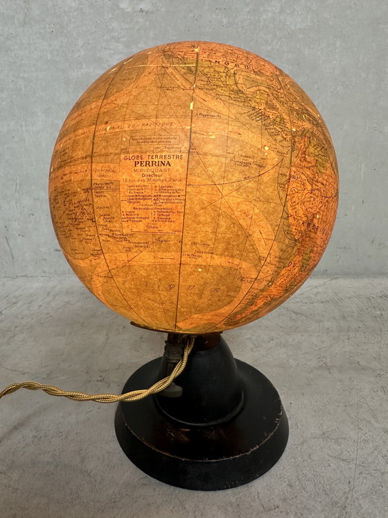 Image 1 of Globo/lámpara antigua de cristal