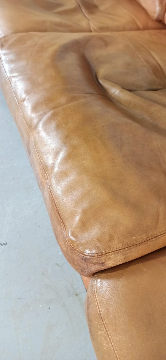 Image 1 of Divano modulare in pelle vintage COR