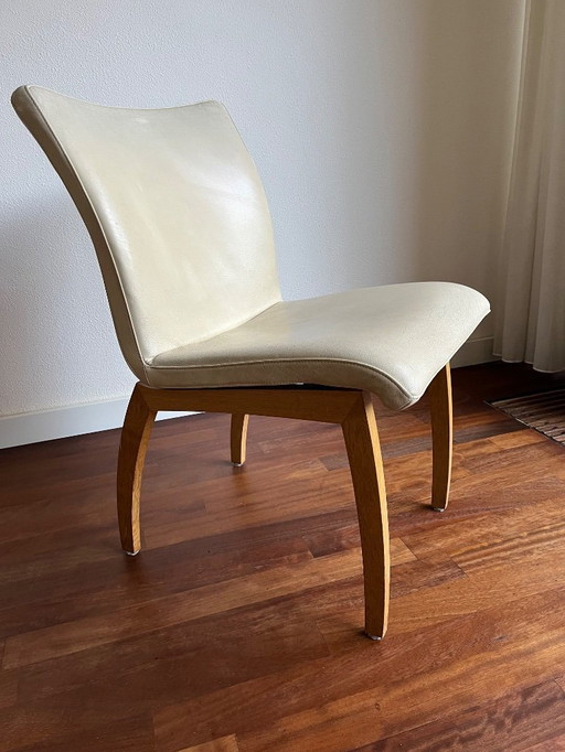6 Leolux dining room chairs
