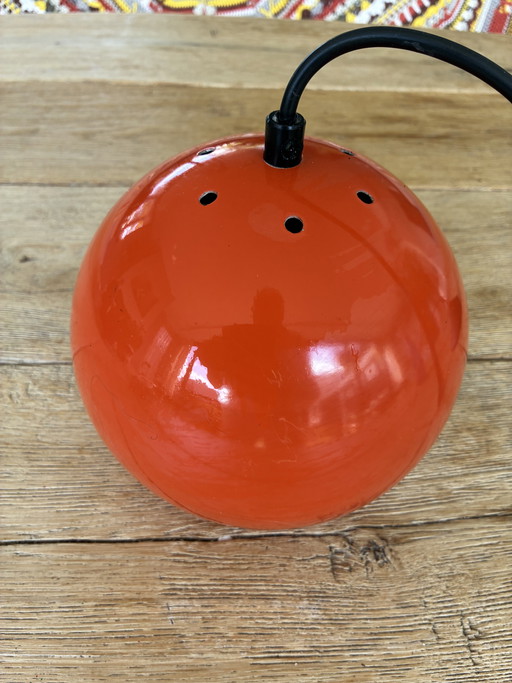 Lampada a globo in stile era spaziale vintage