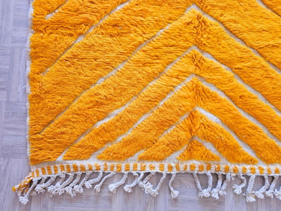 Image 1 of Handgemaakt oranje tapijt 200cm x 300cm