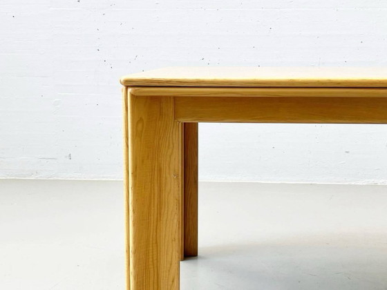 Image 1 of Set: 6 Stühle Modell Monk und Tisch von Afra und Tobia Scarpa für Molteni, 1973