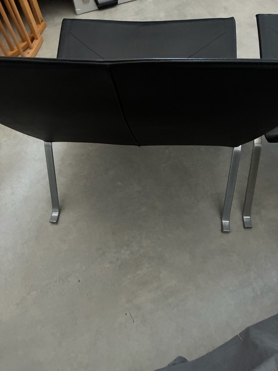 Fritz Hansen PK22 Paul Kjaerholm – Chairs and lounge chairs, Leather, Metal (photo 5 of 7)