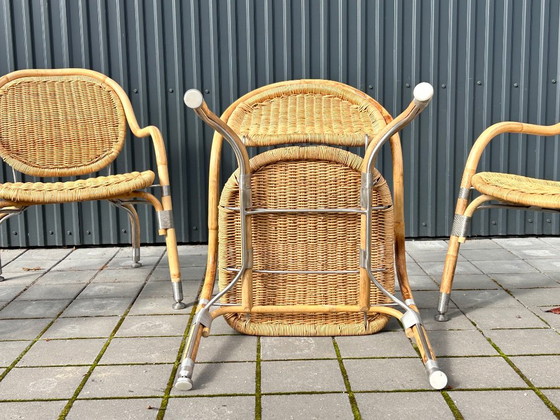 Eén (van 6) Näton Stoelen ontworpen door Mats Theselius voor Ikea PS in 1999 – Fauteuils, Iron, Aluminium (photo 12 of 18)