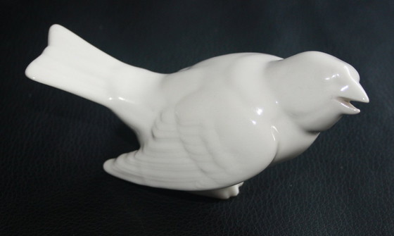 Image 1 of Figurine en porcelaine Moineau grondant – KPM Berlin