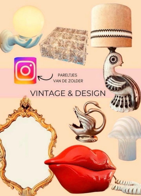 Image 1 of Jema “70’s Ceramic horse wall decoration