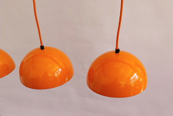 Image 1 of Drie Poulsen Flowerpot Hanglampen