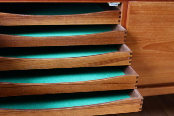 Image 1 of Scandinavian vintage teak sideboard Ib Kofod-Larsen, Denmark 1960