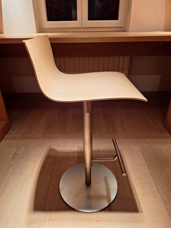 Sgabello da bar Lapalma Thin (S24) – Design Karri Monni – Ottime condizioni – Sgabelli da bar, rvs (photo 5 of 9)
