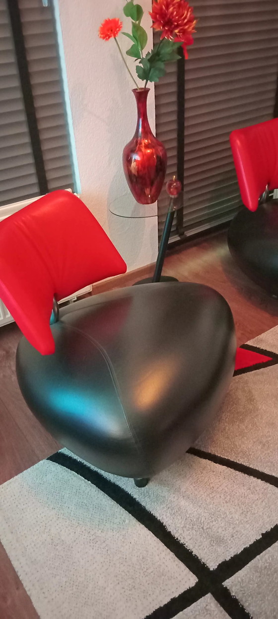 Image 1 of 2 mal Leolux Gallonen Stuhl