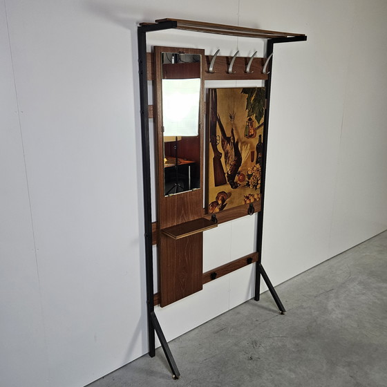 Image 1 of Vintage coat rack with shotgun holders