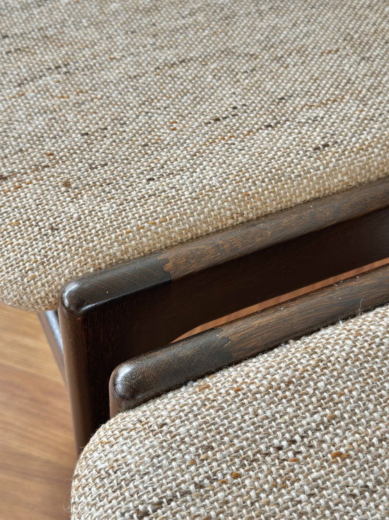Image 1 of Set 4 vintage stoelen Erik Buch Deens Design jaren 50/60/70