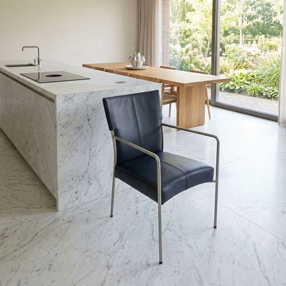 6 chaises de salle à manger Bert Plantagie modèle Style – Cuir (photo 3 of 6)