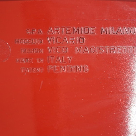 Vico Magistretti Vicario Set of 2 Lounge Chairs for Artemide, 1970 – Armchairs, Plastic (photo 14 of 20)