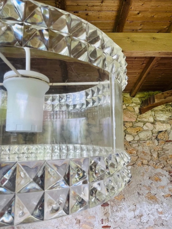 Image 1 of  Lampada a sospensione vintage in plexiglass, anni '70