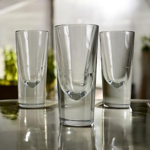 carlo moretti italian design longdrink glasses