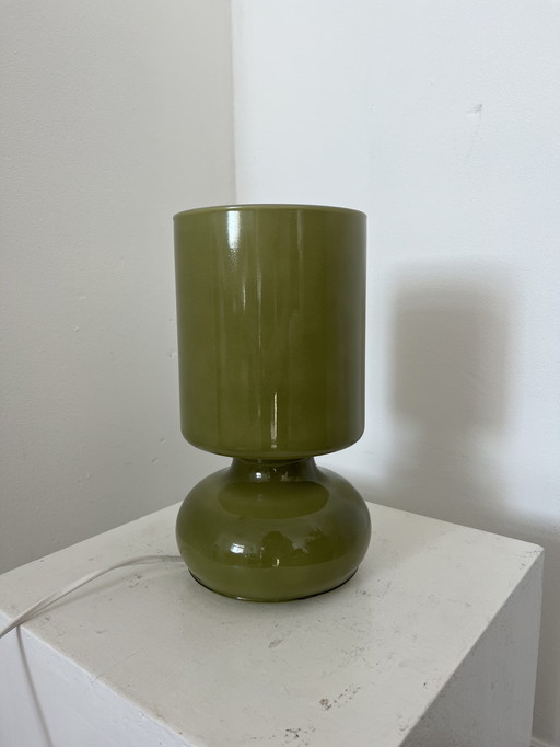 Lampe à tafel Lykta olijfgroene vintage
