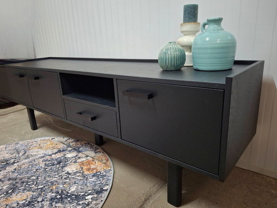 Image 1 of Modern oak TV cabinet, 190 cm, new