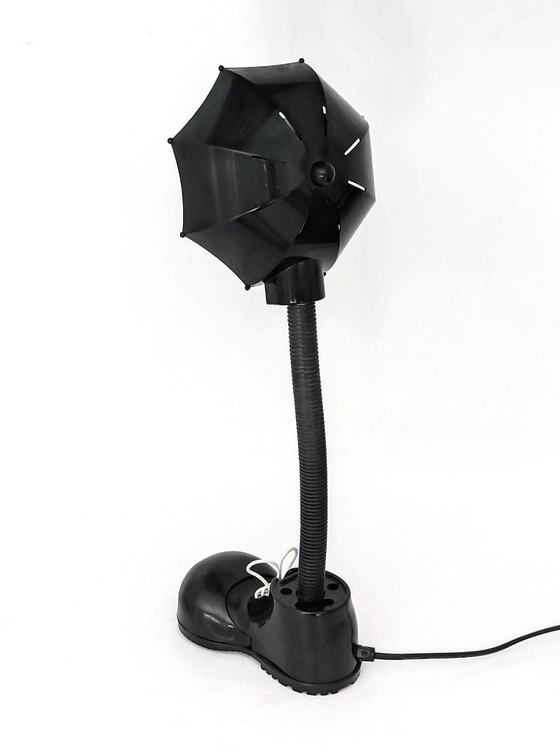 Image 1 of table lamp shoe with umbrella