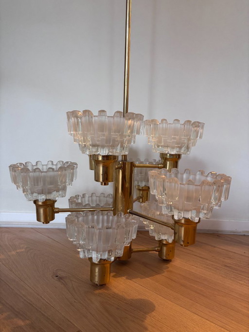 Mid Century Kroonluchter Hans Agne Jakobsson