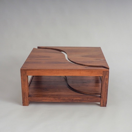 Wooden Yin Yang style Coffee Table