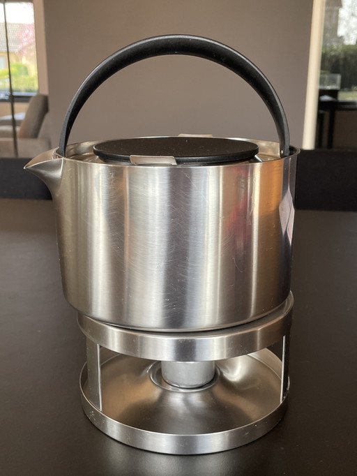 Stelton theepot + theelicht