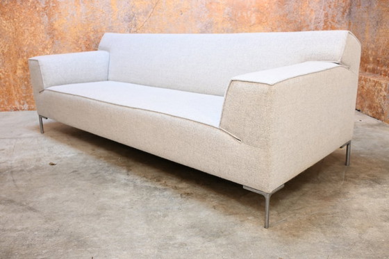 Image 1 of Design on Stock Bloq driezitsbank in grijze Amdal stof