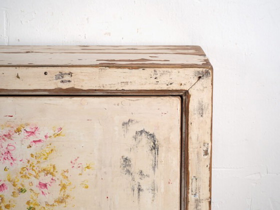 Credenza antica dipinta in legno di pino – Cina, circa 1930 – Credenze, Iron (photo 27 of 40)