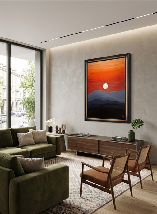 The End of the Sun – schilderijen tekeningen, Canvas (photo 2 of 9)