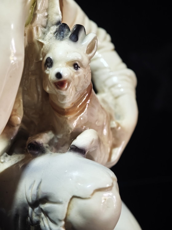 Shepherd and his kid – Sculpture, Ceramic (photo 5 of 9)