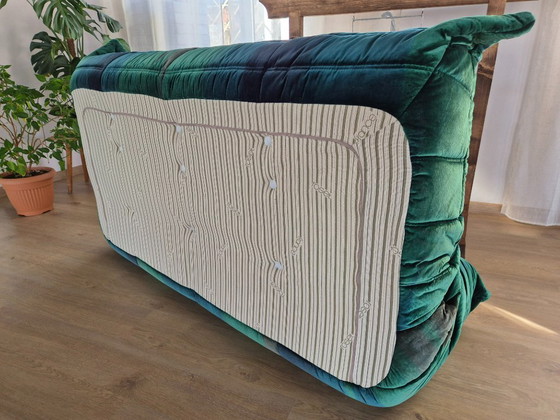 Image 1 of Togo Sofa 3 seater in Velvet by Michel Ducaroy for Ligne Roset