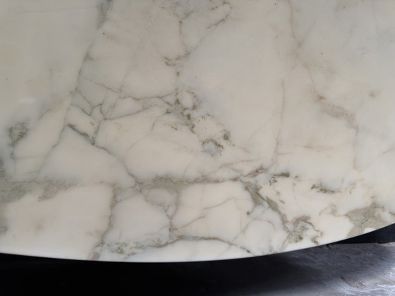 Image 1 of Vintage Coffee Table Marble Chrome