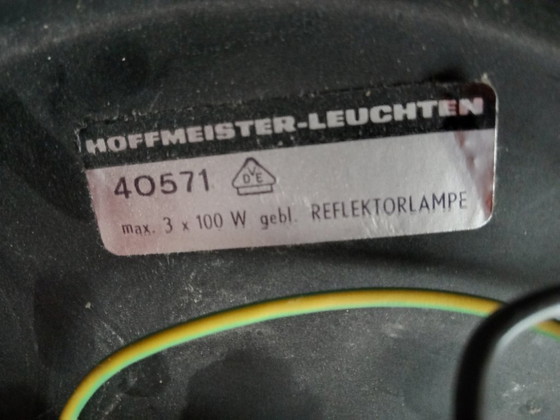 Image 1 of VINTAGE Hoffmeister Leuchten 40571 ORANGE 70s Lighting