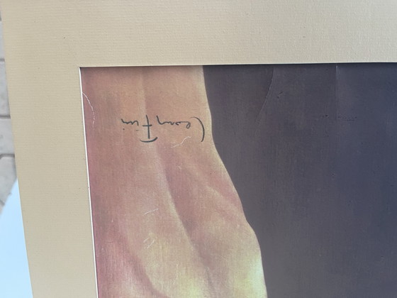 Image 1 of Lithografie Twee prinsessen en een vogel