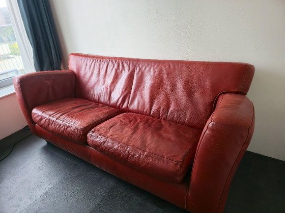 Image 1 of Divano in pelle di Gerard van den Berg per Label.