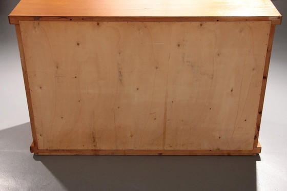 Image 1 of Italiaanse architectonische ladekast in essenhout