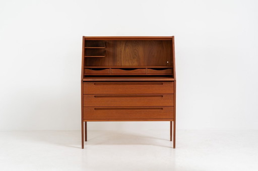Secrétaire "No. 63" de Kai Kristiansen pour Torring Møbelfabrik (Danemark, années 1960).
