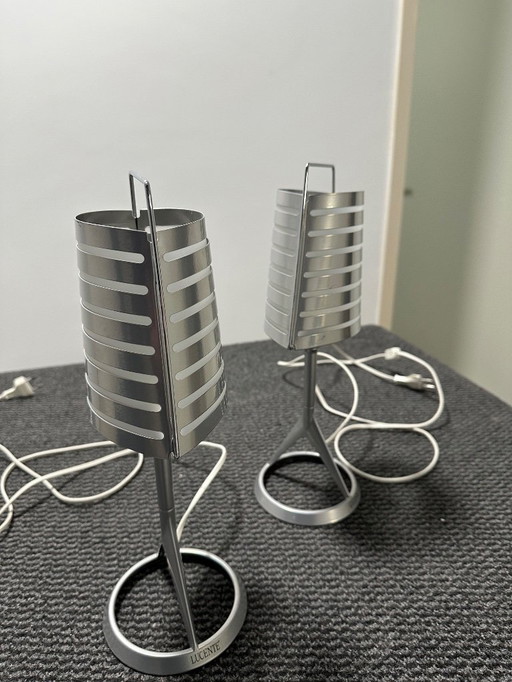 Trendy, atmospheric, modern (night) table lamps